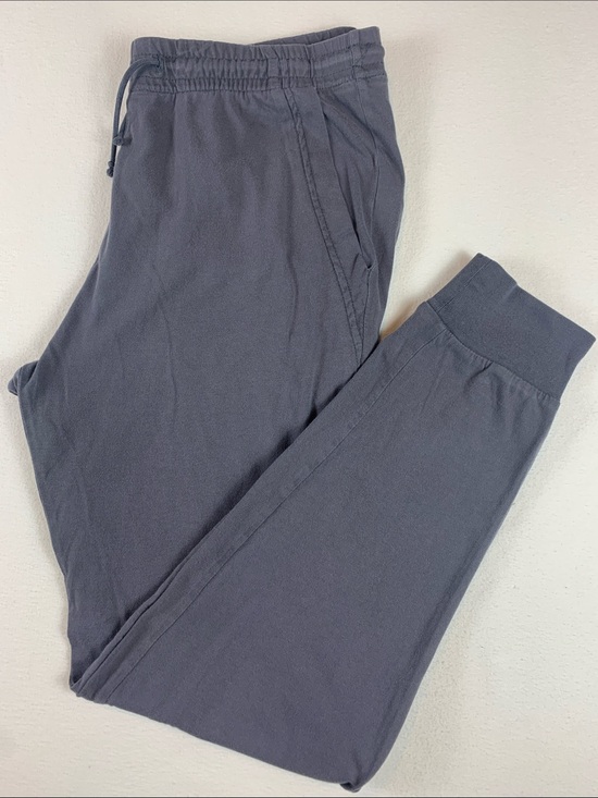 J. Crew Factory Other - J Crew Factory Men’s Cotton Jogger Pajama Pants GUC Small Drawstring Waist Gray